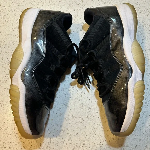 NIKE 2017 AIR JORDAN 12 XI LOW 528895 010 BARONS 9 VINTAGE I III IV 1 3 4 13 12 - Picture 7 of 7